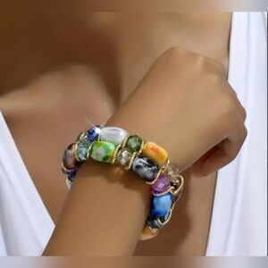 Multicolor Boho Beaded Bracelet